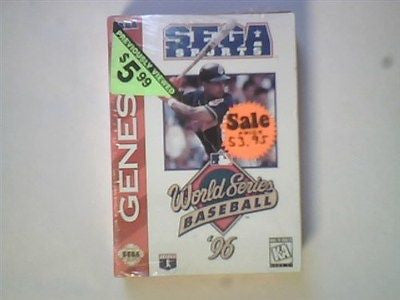 Genesis World Series Baseball '96 NTSC NEW Sealed 42400