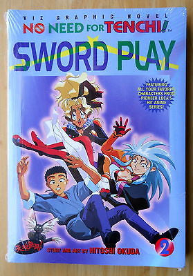 NEW Hitoshi Okuda No Need for Tenchi! 2 Sword Play Manga Graphic Novel English