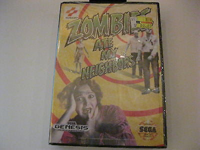 ZOMBIES ATE MY NEIGHBORS SEGA GENESIS GAME FACTORY SEALED