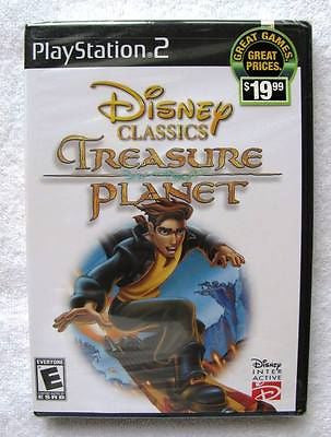 DISNEY CLASSIC TREASURE PLANET u2013 PlayStation 2 PS2 Game BRAND NEW & SEALED