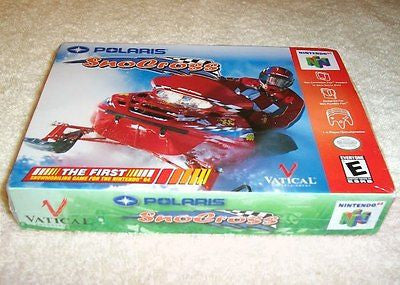 N64 Polaris SnoCross - BRAND NEW IN BOX - FACTORY SEAL