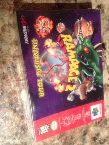 Rampage 2: Universal Tour  (Nintendo 64, 1999)