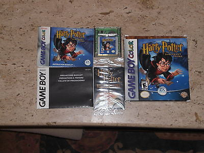 Harry Potter and the Sorcerer's Stone Gameboy Color Game! + First edition+ RARE