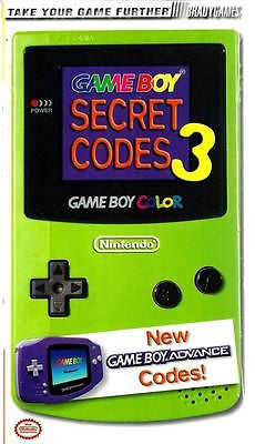 NEW - Game Boy Secret Codes 3 Pocket Guide