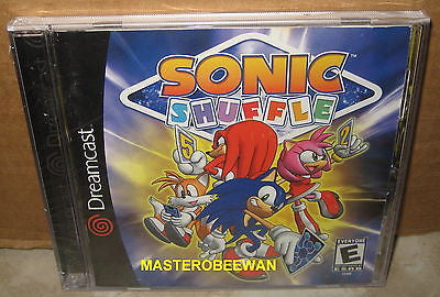 SEGA DREAMCAST SONIC SHUFFLE NEW & SEALED