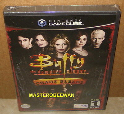 RARE GAMECUBE & WII BUFFY THE VAMPIRE SLAYER CHAOS BLEEDS NEW & SEALED