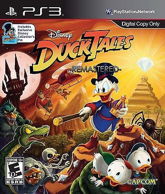 DISNEY DUCKTALES REMASTERED PLAYSTATION 3 WITH PIN AND CASE NEW PS3 NINTENDO