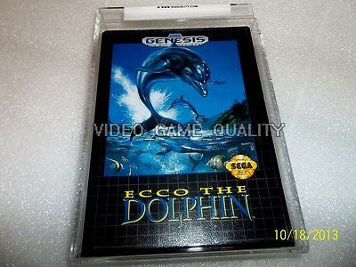 Ecco the Dolphin Sega Genesis BRAND NEW Uncirculated Print 100 GOLD