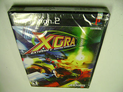 XGRA: Extreme-G Racing Association (Sony PlayStation 2) BRAND NEW FACTORY SEALED
