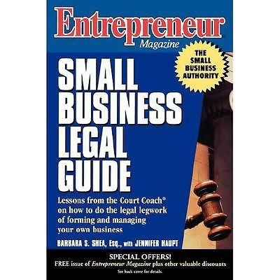 NEW Entrepreneur Magazine: Small Business Legal Guide -