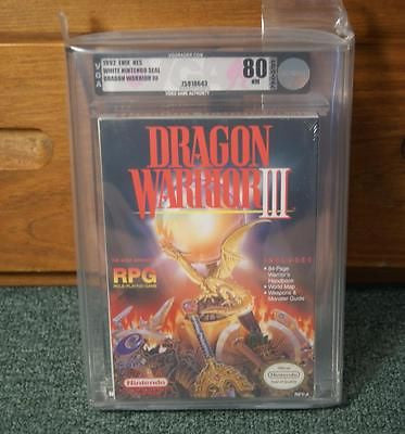 Dragon Warrior III 3 (Nintendo, NES) Brand New - VGA 80 Archival