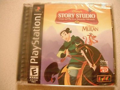 Disney's Story Studio: Mulan PlayStation NEW PLAYSTATION  1 2 3 PS1 PS2 PS3