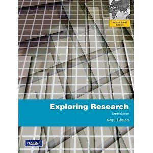 Exploring Research 8E by Neil J. Salkind 8th (Int'l Edition)