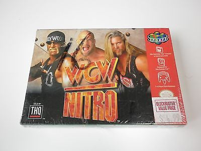 WCW Nitro  (Nintendo 64, 1996) *BRAND NEW/SEALED*