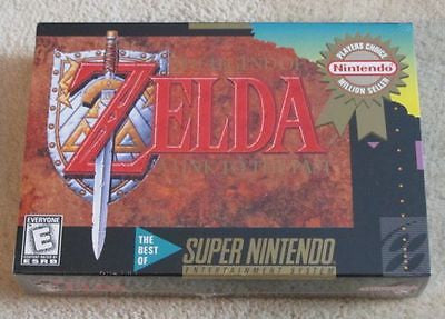 Zelda Link to the Past Super Nintendo SNES BRAND NEW FACTORY SEALED