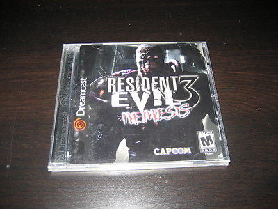 Resident Evil 3 New Sealed Game for Dreamcast