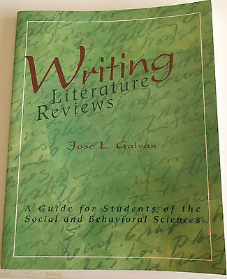 Writing Literature Reviews : A Guide for Students of the Social and...