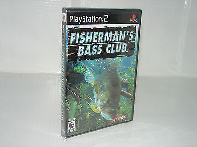 FISHERMAN'S BASS CLUB     (SONY PS2) *NEW* PLAYSTATION 2