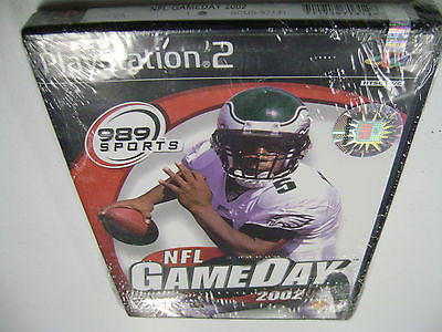 NFL GameDay 2002 (Sony PlayStation 2) BRAND NEW for the PS2 System