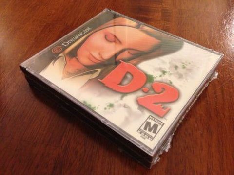 NEW: D-2  (Sega Dreamcast, 2000) FACTORY SEALED / RARE