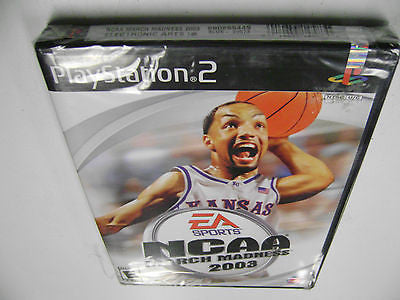 NCAA March Madness 2003 (Sony PlayStation 2) BRAND NEW FACTORY SEALED