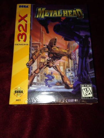 Metal Head  (Sega 32X, 1995) Brand New Never Opened