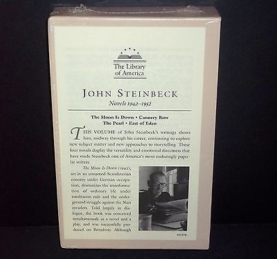 John Steinbeck Novels 1942-1952 The Moon Is Down, Cannery Row.. (Hardcover) New
