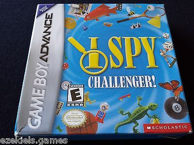 I Spy Challenger Nintendo Game Boy Advance 2002