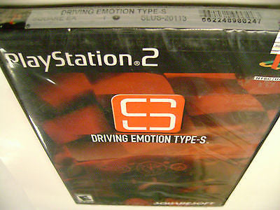 Driving Emotion Type-S (PlayStation 2) BRAND NEW for the PS2 System