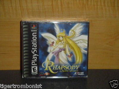 Factory Sealed Rhapsody Atlus PlayStation Brand New Black Original Label PS PS2