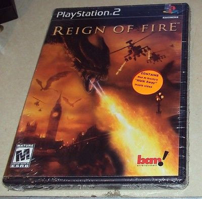 Reign of Fire  (Sony PlayStation 2, 2002)  new sealed