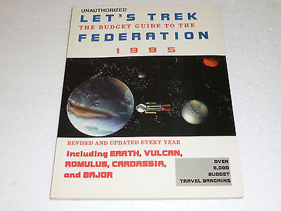 Star Trek: Let's Trek: The Budget Guide to the Federation 1995, 1st Printing '94