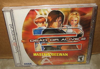 SEGA DREAMCAST DEAD OR ALIVE 2 DOA 2 NEW & SEALED