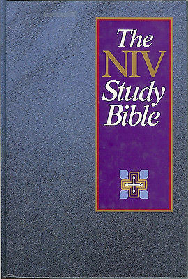 The NIV Study Bible by Zondervan  (Hardcover - Illustrated) - BRAND NEW SEALED