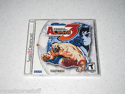 Street Fighter Alpha 3 Video Game Sega Dreamcast Unopened Sealed FREE SHIPPING