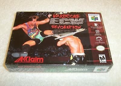 N64 ECW Hardcore Revolution - BRAND NEW IN BOX - MINT+