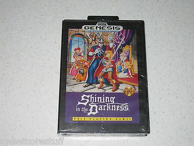 Shining In The Darkness Sega Genesis Video Game Unopened Sealed FREE SHIPPING