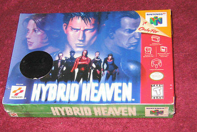 N64 Nintendo N 64 Hybrid Heaven By Konami Brand New Factory Sealed
