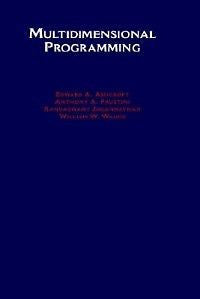 Multidimensional Programming NEW by Edward A. Ashcroft