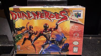 Dual Heroes (Nintendo 64) N64 Video Game NEW Sealed
