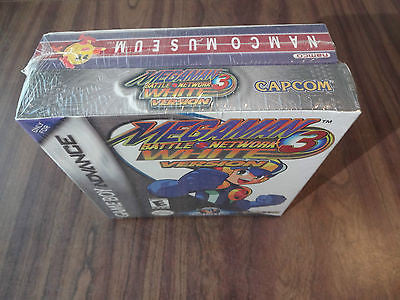 Mega Man Battle Network 3 White Version + Namco Museum  (GBA) Factory Sealed
