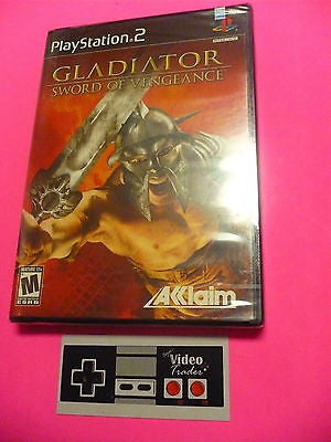 Gladiator: Sword of Vengeance Sony PlayStation 2 New Sealed Complete PS2 Game
