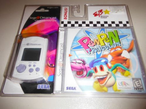 PENPEN TRILCELON SEGA DREAMCAST BRAND NEW SEALED BLISTER PACK W VMU RARE!