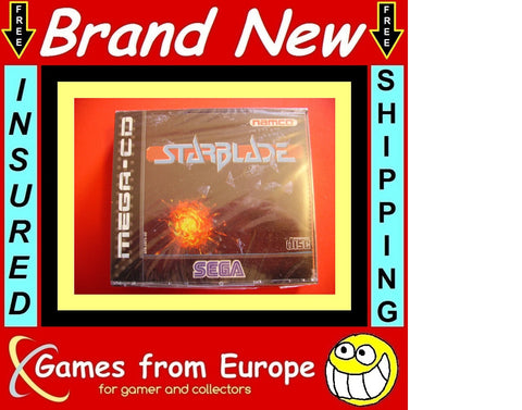 STAR BLADE STARBLADE SEGA MEGA CD NAMCO NEW FACTORY SEALED EXTREMELY RARE