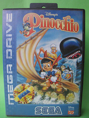 Sega Mega Drive 2 Pal Pinocchio Disney MISB