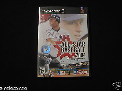 All-Star Baseball 2004  (Sony PlayStation 2, 2003) FACTORY SEALED FAST SHIPPING