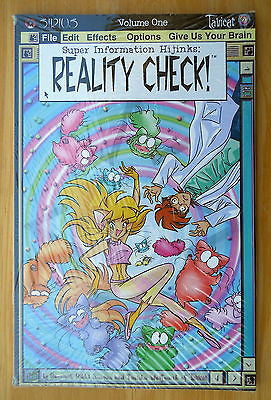 NEW Tavicat Super Information Hijinks Reality Check Volume 1 Manga Graphic Novel