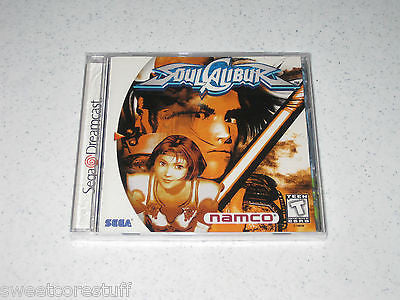 Soulcalibur Sega DreamCast Video Game Unopened Sealed FREE SHIPPING