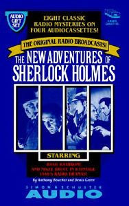 The New Adventures of Sherlock Homes  BOX OF 4 TAPES