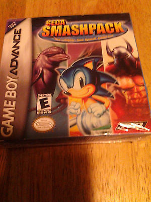 SEGA Smash Pack  (Nintendo Game Boy Advance, 2002) New